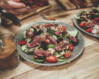 Salade facile de bœuf à la thaïlandaise