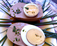 Œufs cocote au foie gras