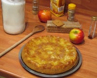 Gâteau pommes spéculoos de lili