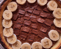 Tarte fine au nutella et à la banane