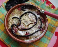 Clafoutis aux framboises et réglisse