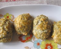 Madeleine gruyère/basilic