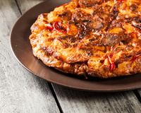 Quiche sans pâte chorizo & pommes de terre