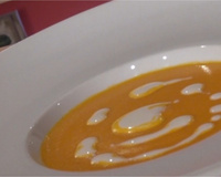 Soupe de potiron à la citronnelle