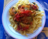 Taglatielle de Provence à l'Alsace, il n'y a qu'un pas