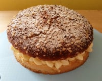 Tarte tropézienne à la fleur d'oranger