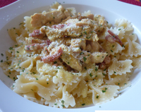 Farfalles à la dinde et au curry