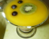 Tiramisu aux fruits exotiques et biscuits palmiers