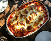 Gratin de Crozets aux légumes d'été