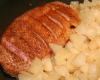 Filets de canard aux navets