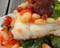 Des associations qui fonctionnent bien entre le cabillaud et le chorizo, le coco et la tomate.