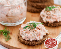 Rillettes de truite fumée à l’huile d’olive