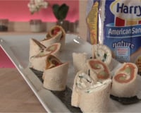 3 petits roulés saveur océane