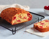 Gâteau aux framboises maison