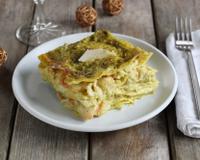 Des lasagnes originales et raffinées à base de pesto et de poisson, idéales pour les repas de fêtes !