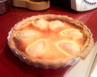 Tarte maison aux poires