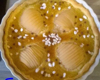 Tarte Bourdaloue aux poires facile