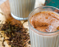 Thé au lait de Noël
