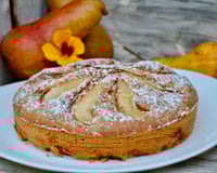 Gâteau aux poires fondantes