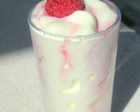 Mousse au chocolat blanc légère