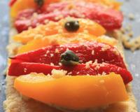 Une tartine croustillante et fraiche.
