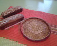 Tarte aux pommes normande à la frangipane