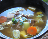 Bouillon japonisant maison