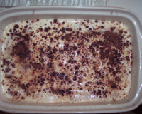 Tiramisu sans café au lait chocolaté