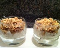 Une verrine apéritive aux saveurs d'automne.