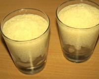 Crèmes de coco aux perles du Japon et litchis