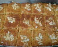 Basboussa à la noix de coco!