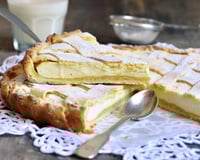 Crostata di ricotta ou tarte à la ricotta