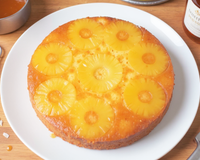 Gâteau renversé à l'ananas façon antillaise