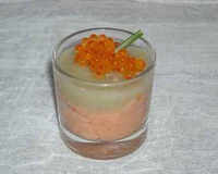Mousse de saumon et fenouil