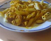 Pâtes au curry