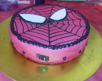 Gâteau anniversaire Spiderman
