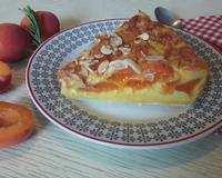 Un délicieux clafoutis où l'association abricot-romarin fait des merveilles !