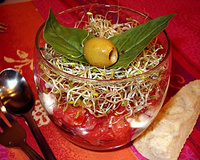 Verrine à l'italienne