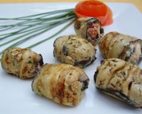 Rouleaux d'aubergines