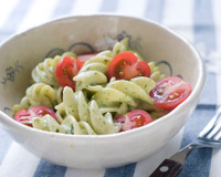 Salade de pâtes au pesto