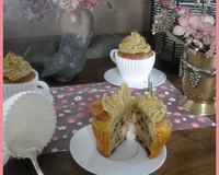 Cupcakes salés aux surimis, ganache d'avocats...