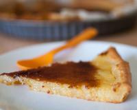 Je ne suis pas forcément fan de ce dessert car je le trouve soit trop sucré soit trop acide et là je dois dire que ça me convient parfaitement. Un dessert idéal même…