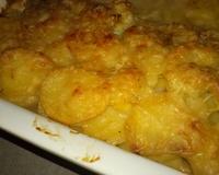 Un gratin avec des pommes de terres fondantes, un vrai régal !!!