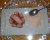 Charlotte au chocolat et Biscuits Roses de Reims