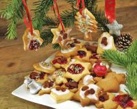 Biscuits de Noël à la confiture