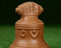 Cloches de Pâques au chocolat