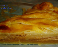 Galette poire caramel