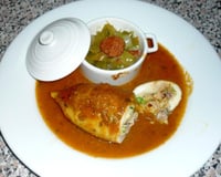 Calamars farcis façon Paëlla