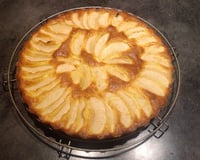 Tarte aux pommes sans pâte et rapide