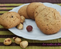 Cookies aux noisettes torifiées et beurre d'érable